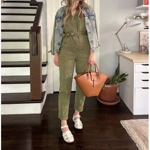 Alex Mill Expedition Jumpsuit in Army Olive XS
